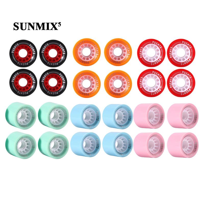 Set 4 Bánh Xe Ván Trượt Dài 70x51mm