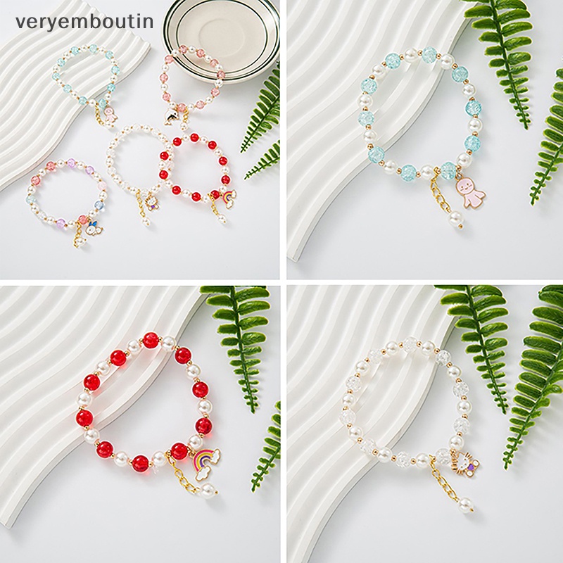 Dây Đeo Điện Thoại Xâu Hạt Pha Lê Màu Macaron Chống Thất Lạc Thời Trang 1 Cái