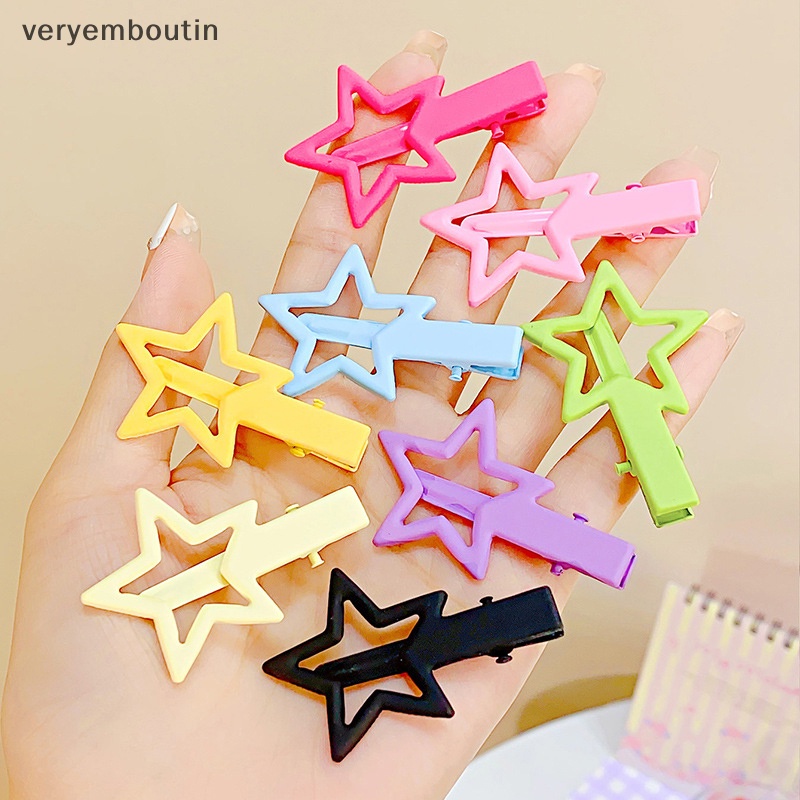 1 Kẹp Tóc Hình Ngôi Sao Phong Cách Hàn Quốc Cổ Điển Dành Cho Nữ