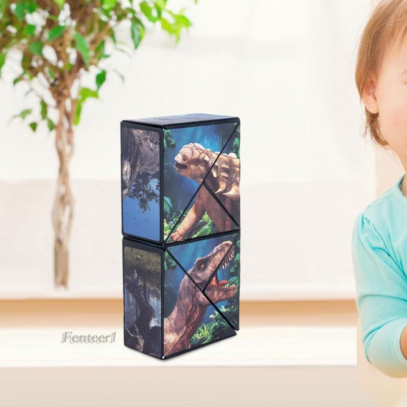 Đồ Chơi Khối Lập Phương Biến Hình 3D Mượt Mà Giáo Dục Cho Bé