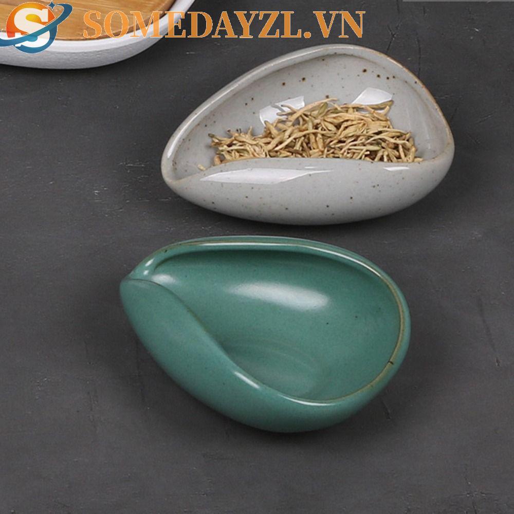 SOMEDAYZL Muỗng Múc Trà / Cà Phê Bằng Sứ Thiết Kế Độc Đáo Tiện Dụng