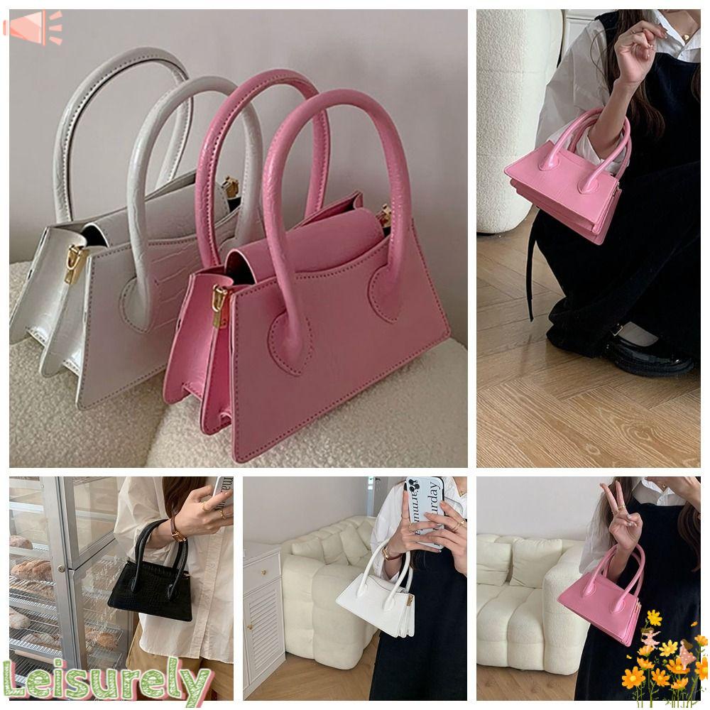 LEILY Túi Xách Đeo Chéo Thiết Kế Đơn Giản Thời Trang Cho Nữ