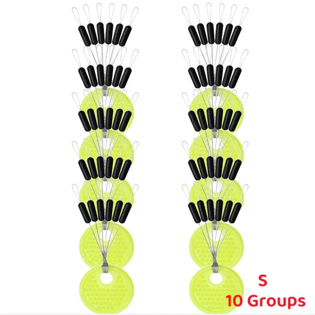 Afs Dụng Cụ Chặn Cần Câu Cá Bằng Cao Su Hình Oval Màu Đen