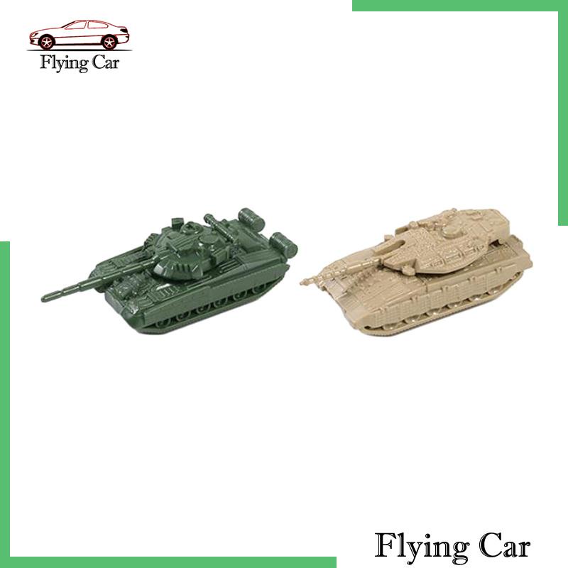 Bộ 2 Mô Hình Xe Tăng Tỉ Lệ 1 / 144 Tự Lắp Ráp Độc Đáo Cho Bé Trai