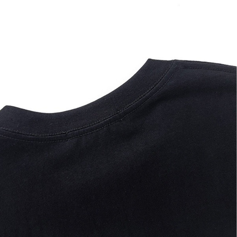 Áo Thun Ba66-B Ngắn Tay Cổ Thuyền In graffiti Mới