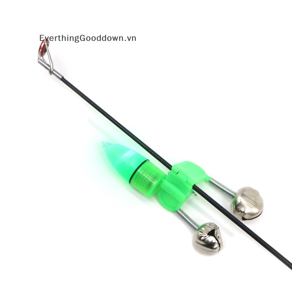 Everthinggooddown Set 10 Chuông Câu Cá Dạng Xoắn Ốc Ban Đêm Ngoài Trời