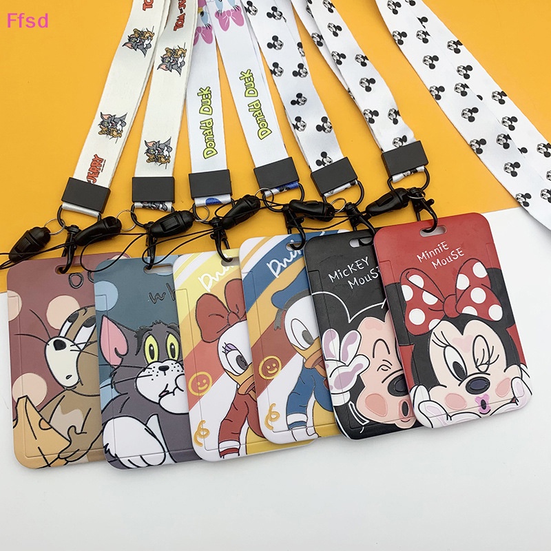 {Ffsd} Vỏ Bọc Thẻ ID Xe Buýt Và Tàu Ngầm Hoạt Hình Disney Có Dây Buộc Bảo Vệ Cho Học Sinh * Bán Chạy