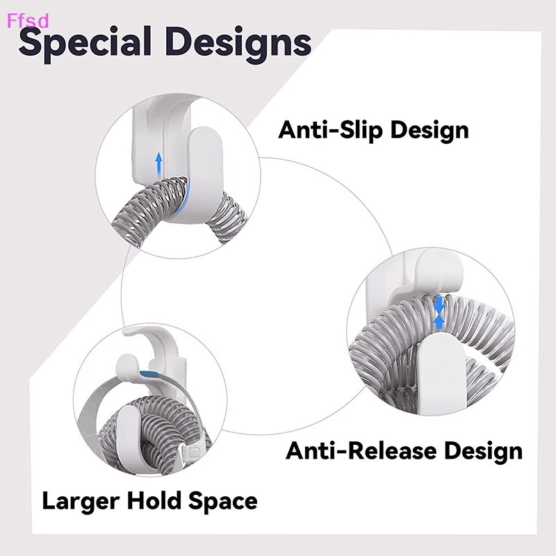 {Ffsd} Móc Treo Ống Thở Máy Thở Dán Tường * Bán Chạy