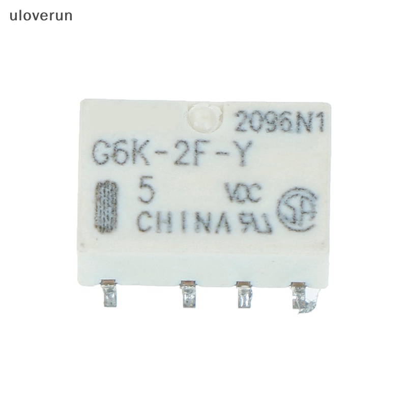 Uloverun 5 cái dc 5v smd g6k-2f-y rơ le tín hiệu 8pin cho omron relay vn