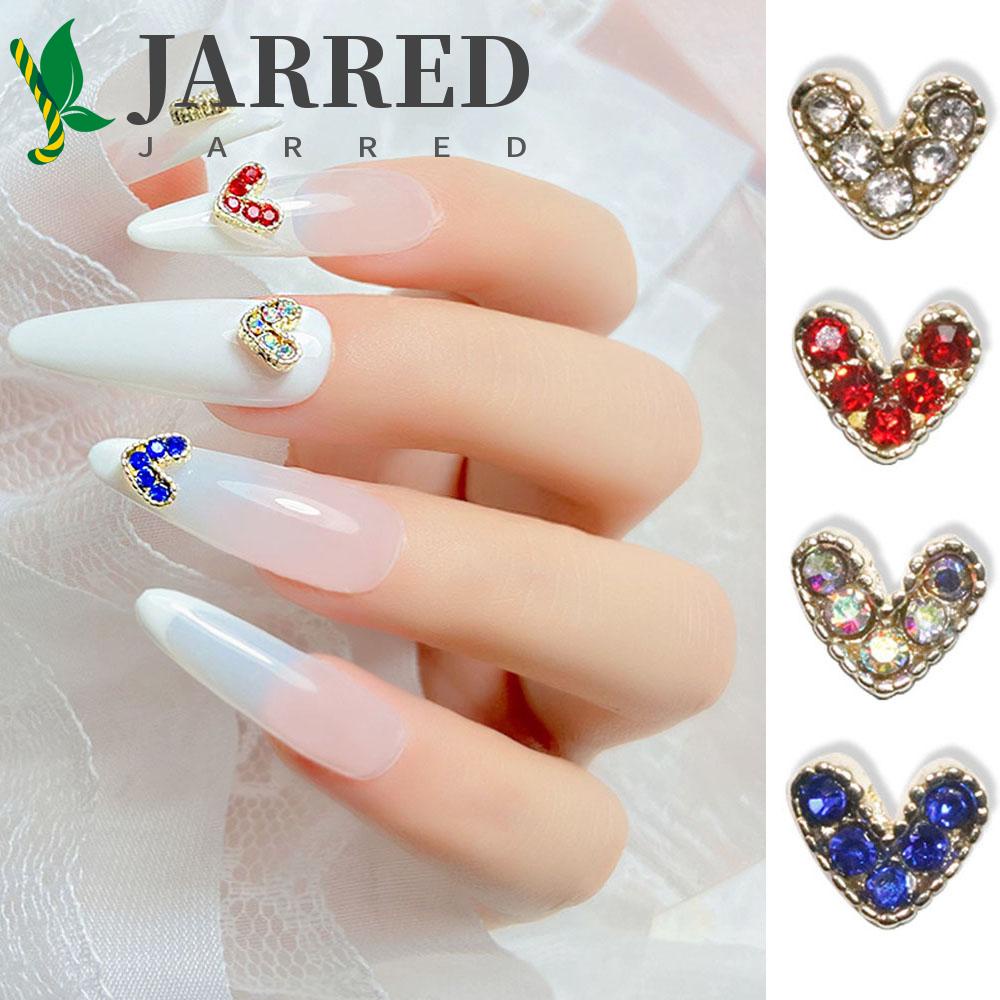 JARRED Đá 3D Lấp Lánh Trang Trí Móng Tay Nghệ Thuật
