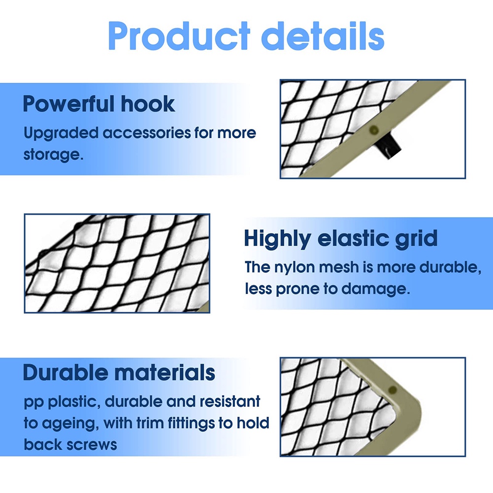 Túi Lưới Co Dãn Đựng Đồ Đa Năng Cho Xe Ô Tô