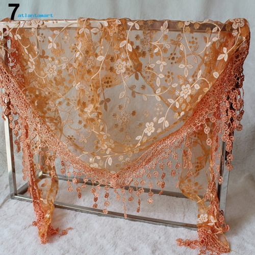 Túi Đựng Đồ Dùng Cao Cấp Tiện Dụng| Khăn Choàng Cổ Phối Ren Hoa Tua Rua Thời Trang Nữ Tính