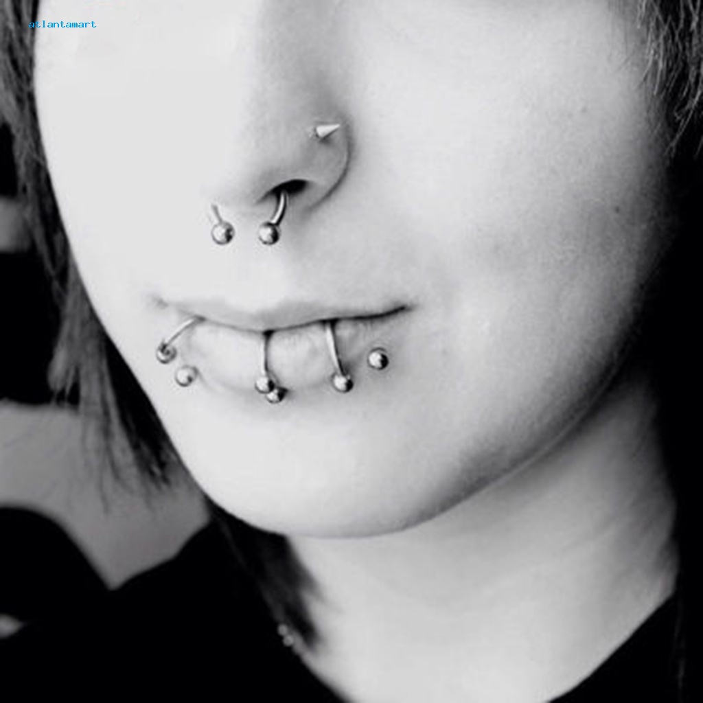 Đồ Chơi Nhân Vật Hoạt Hình COD COD COD COD COD COD COD COD| 15 / 60 / 85 Khuyên Xỏ Cơ Thể Chất Liệu Thép Không Gỉ 316L Thời Trang