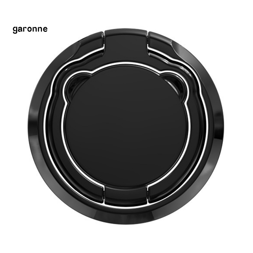 Giá Đỡ Điện Thoại Dạng Nhẫn Hình Gấu Dễ Thương Có Thể Gập Lại