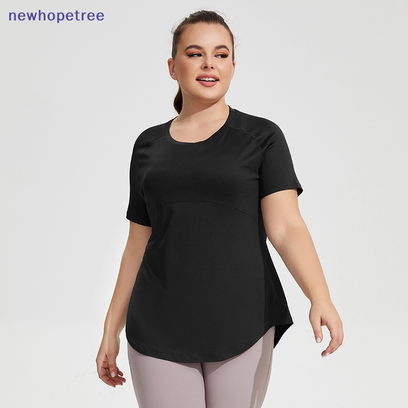 Áo Thun Thể Thao Tay Ngắn Phối Lưới Thoáng Khí Lưng Và Hông Cho Nữ