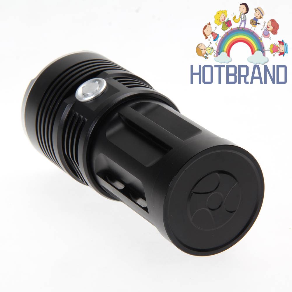 Đèn Pin 3 Chế Độ Đèn Led IPX5 Ánh Sáng 4800LM, 12 Bóng, Chống Thấm Nước