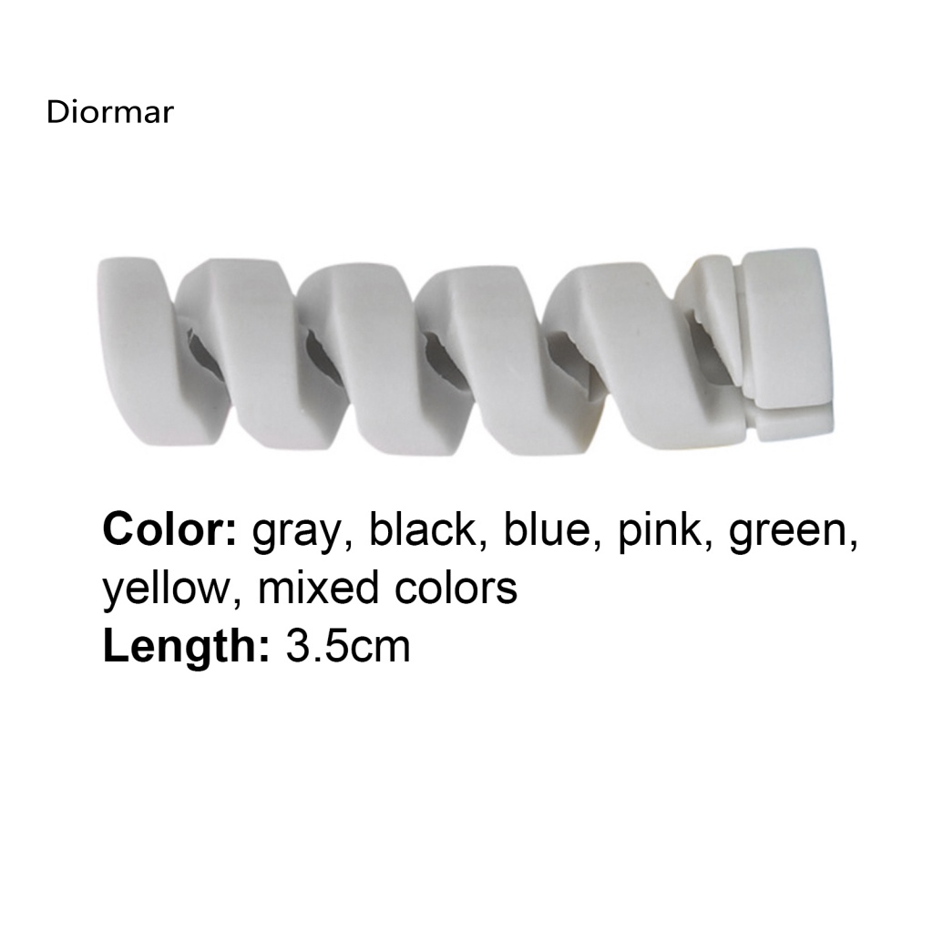 Bộ 10 Đầu Bảo Vệ Dây Cáp Sạc Bằng Silicon Mềm Nhẹ