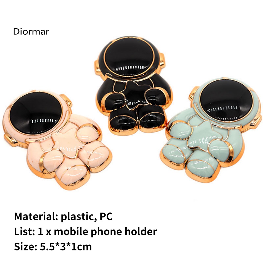 Giá Đỡ Điện Thoại Hình Phi Hành Gia Hoạt Hình 3D Tự Dính Chống Trượt Tiết Kiệm Không Gian Đa Năng