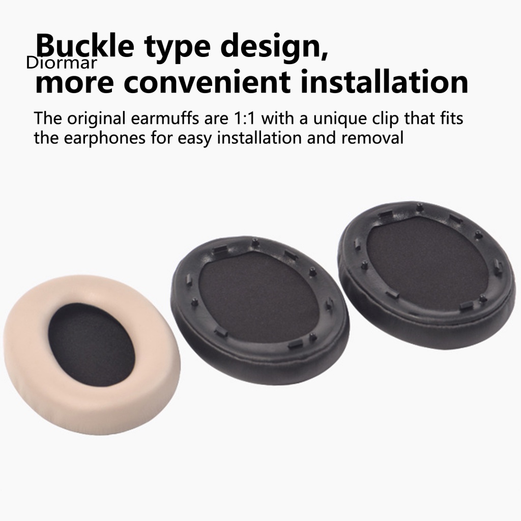 1 Cặp Đệm Tai Nghe 1000XM3 Bằng Memory Foam Cách Âm Độ Đàn Hồi Cao Chống Mồ Hôi Chống Bụi Bẩn