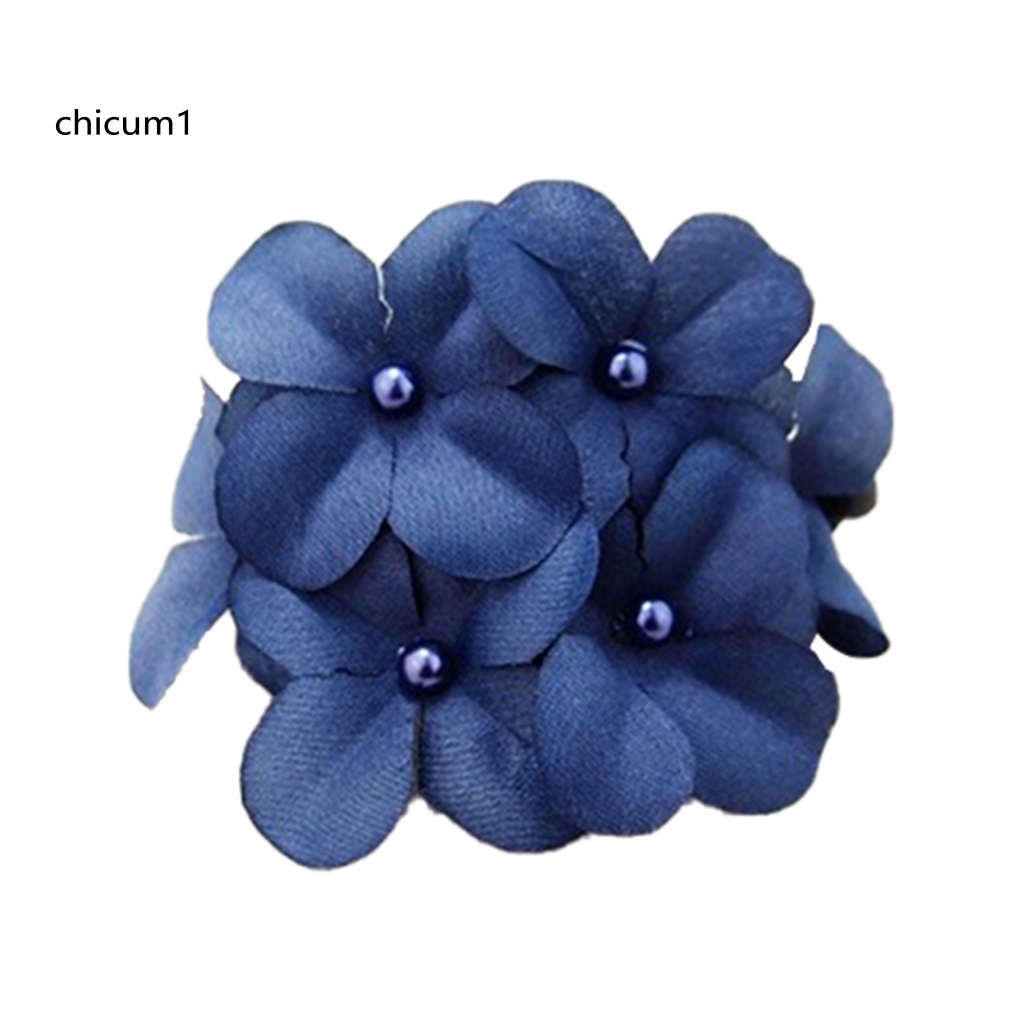 Kẹp Tóc Đuôi Ngựa Hình Hoa Ngọt Ngào Cho Nữ