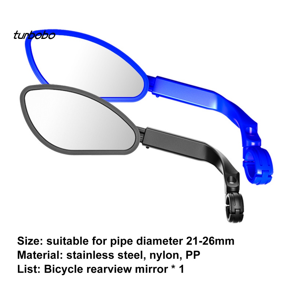 Gương Chiếu Hậu Xoay 360 Độ Bằng PP Chống Mòn Dành Cho Xe Đạp MTB