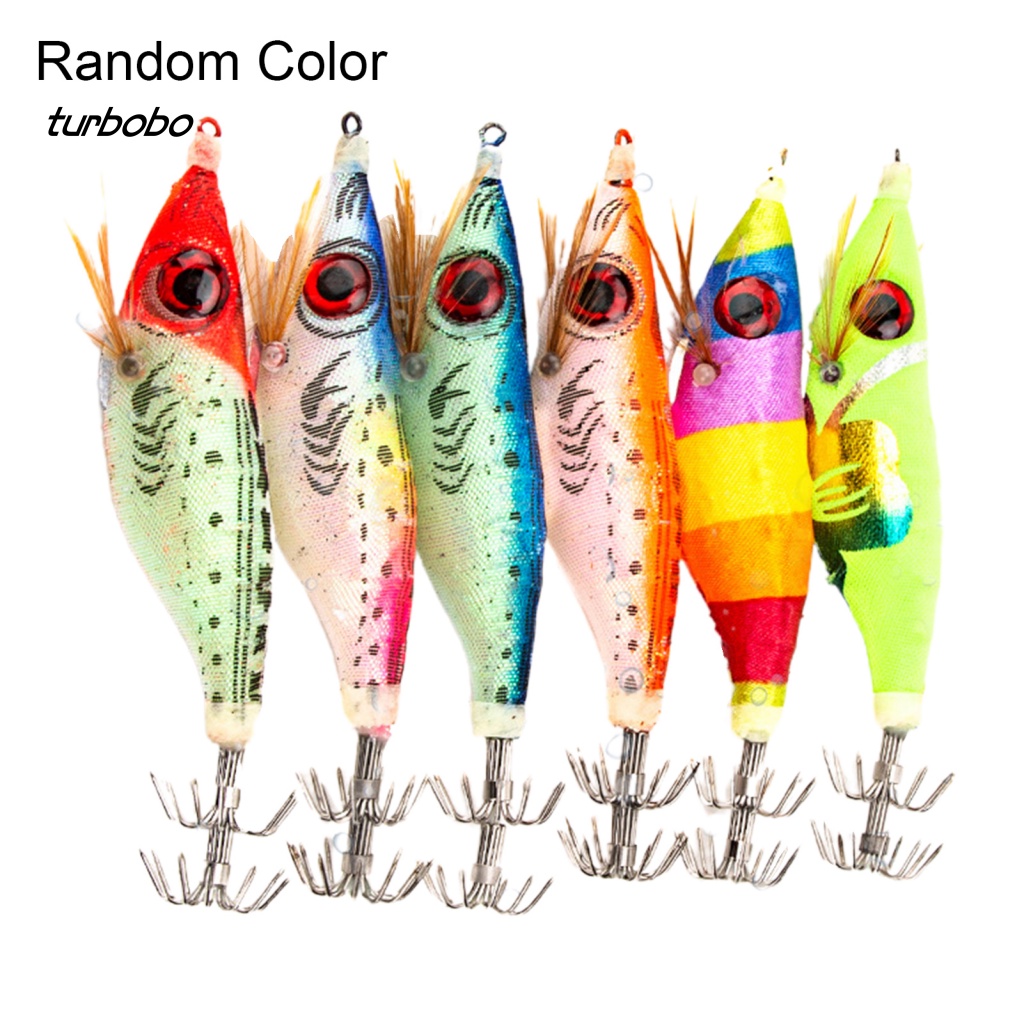 Mồi Câu Cá Giả Hình Bạch Tuộc / Tôm Dạ Quang Bằng PVC