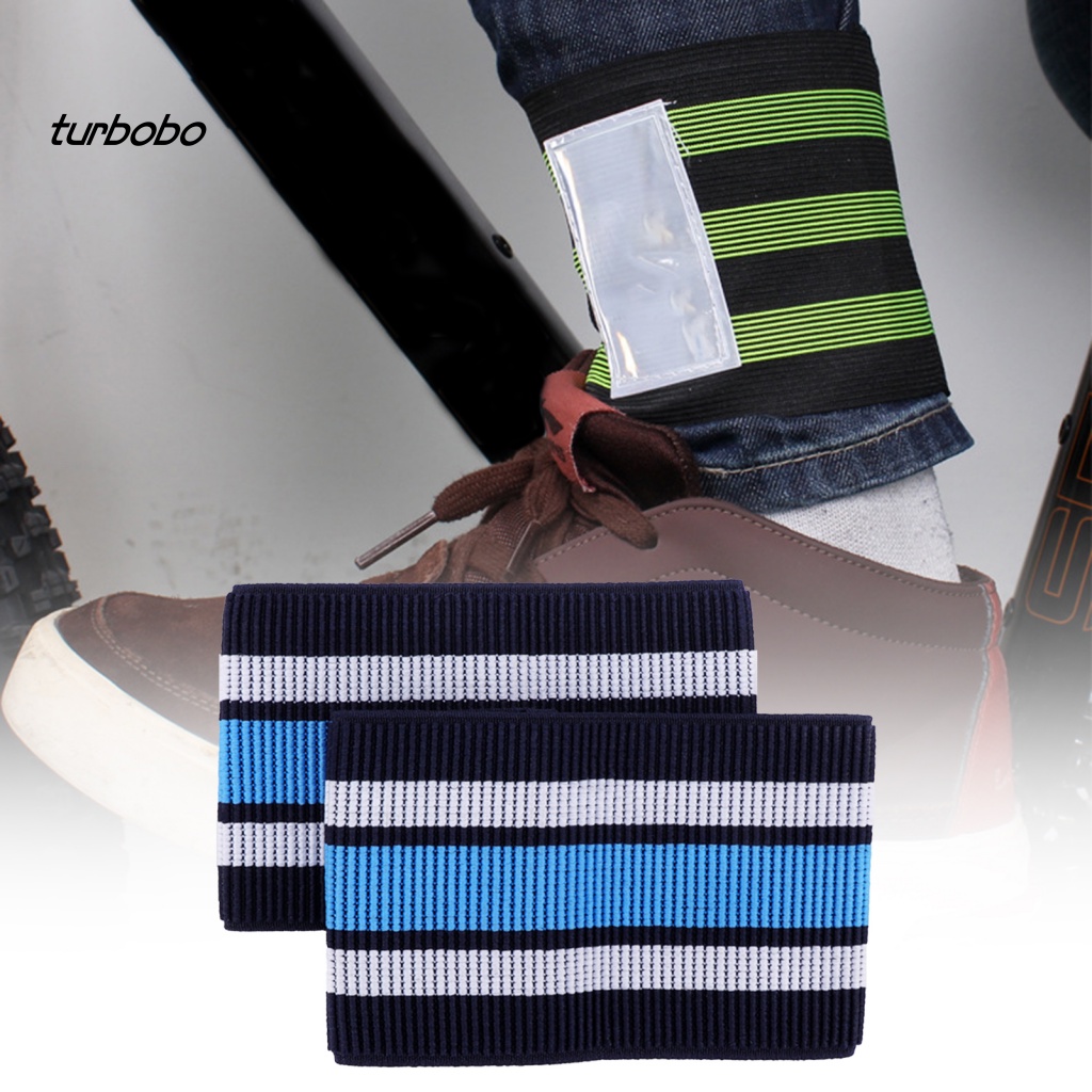 Set 2 Đai Quấn Cổ Chân Co Giãn Họa Tiết Kẻ Sọc Ba Màu Dành Cho Các Hoạt Động Ngoài Trời