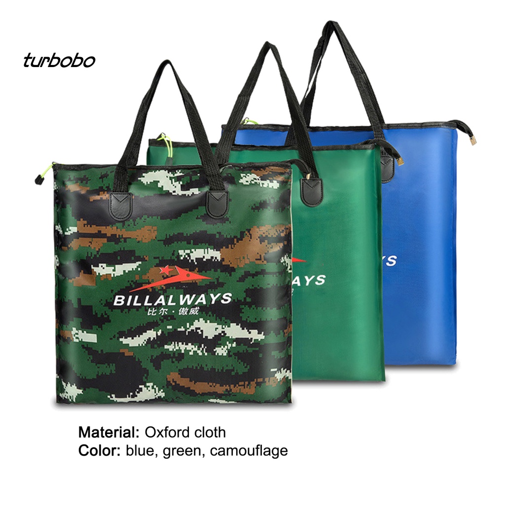 Túi Đựng Nước Bằng Vải Oxford Cỡ Lớn Có Thể Gấp Gọn Tiện Dụng Mang Theo Câu Cá / Cắm Trại