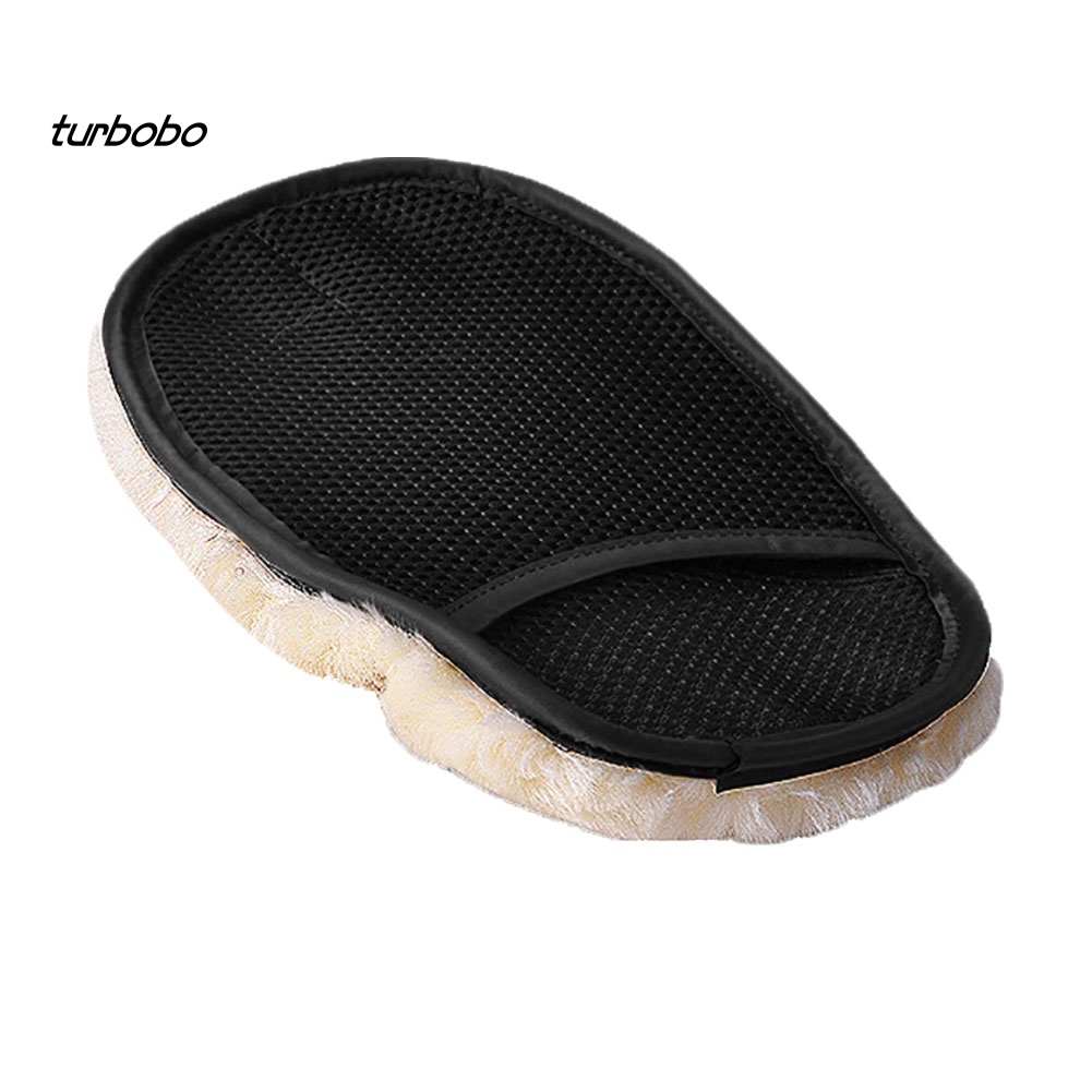 Găng Tay Giả Len Thấm Hút Nước Vệ Sinh Xe Ô Tô Tiện Lợi