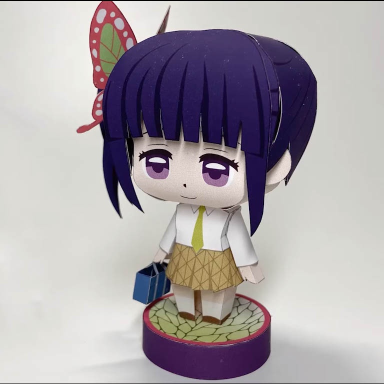 Mô hình giấy anime Tsuyuri Kanao Gakuen
