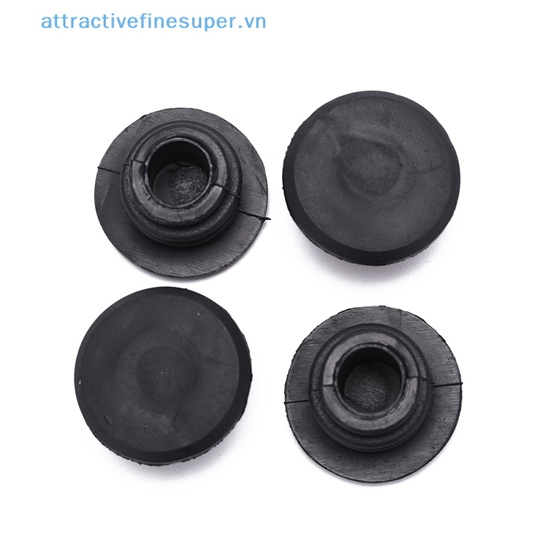 4 Nút Cao Su Đen Chặn Tay Lái Xe Đạp Hot!