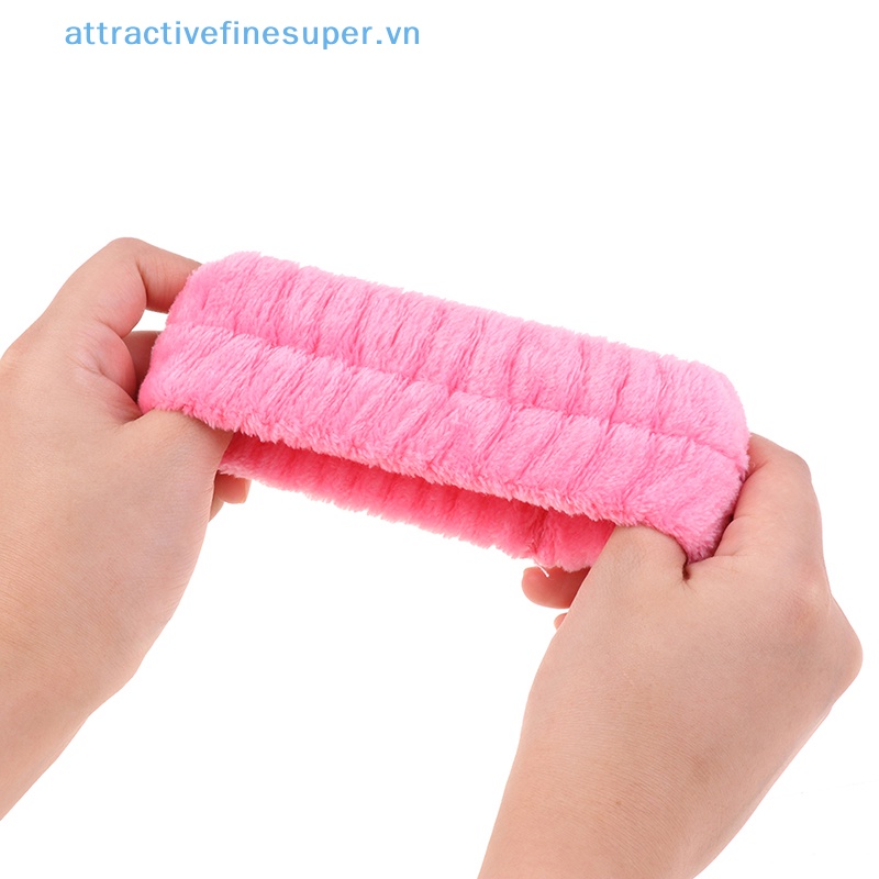 Afs 1 Chiếc Băng Đeo Cổ Tay Chạy Bộ Vải Lông Màu Trơn Thấm Hút Tốt