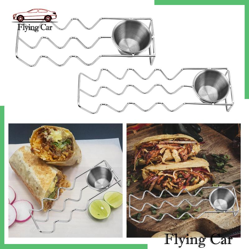 Giá Đỡ Bánh Taco / Taco / Vỏ Bánh Taco Kiểu Mexico Tiện Dụng Cho Nhà Hàng