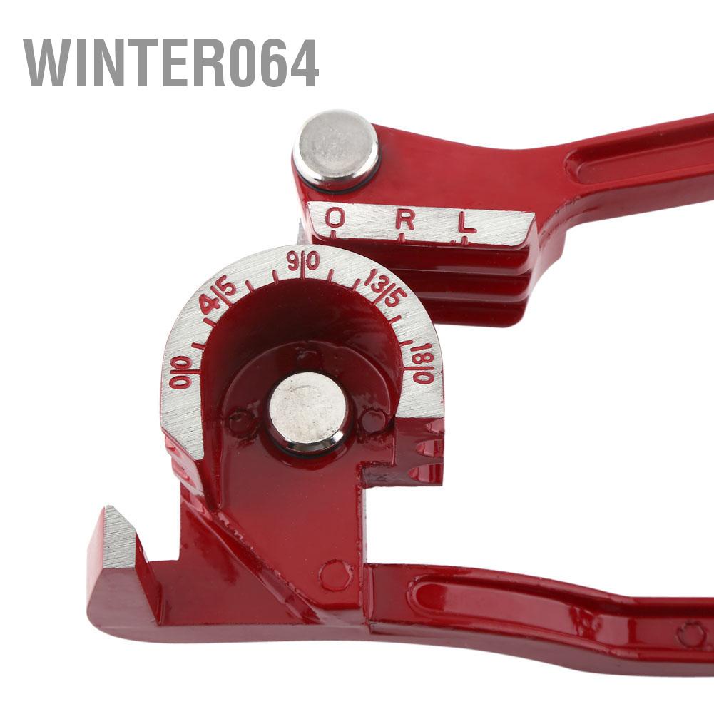 Winter064 Dụng Cụ Uốn Ống Hợp Kim Nhôm 3 Trong 1 180 Độ 1/4&quot; 5/16&quot; 3/8&quot;