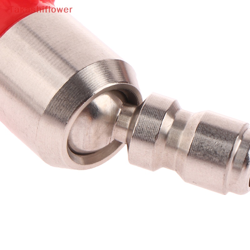 1 Vòi Phun Nước Áp Suất Cao 1 / 4 "Bằng Inox Xoay 360 Độ 0 15 25 40 Độ Tiện Dụng Rửa Xe Hơi