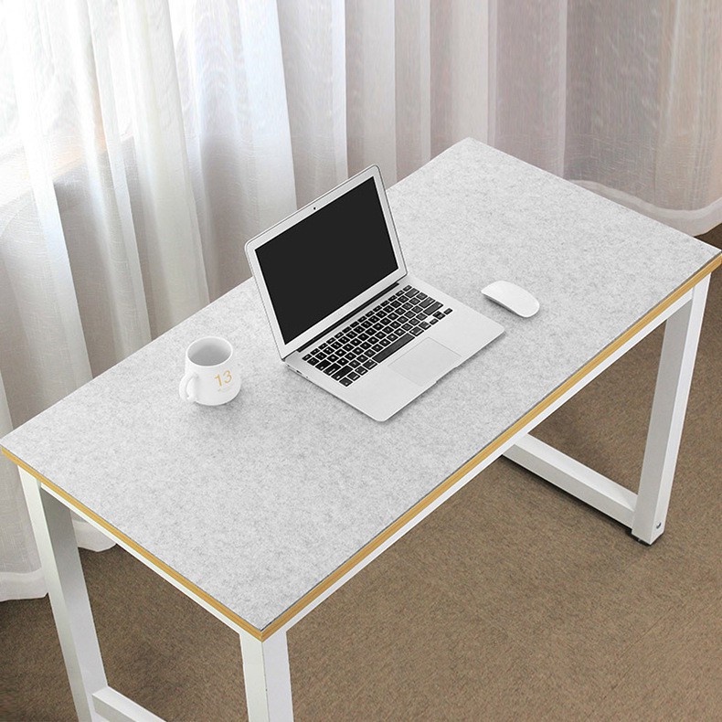 Baona / SBD Đệm Lót Chuột Máy Tính Bằng Vải Nỉ Dày Dặn Chống Trượt Cỡ Lớn