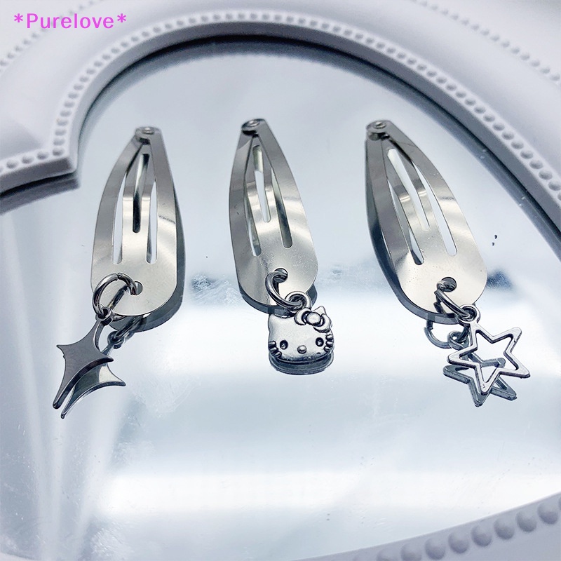 Kẹp Tóc Kim Loại Y2K Thời Trang Vintage Cho Nữ Mới