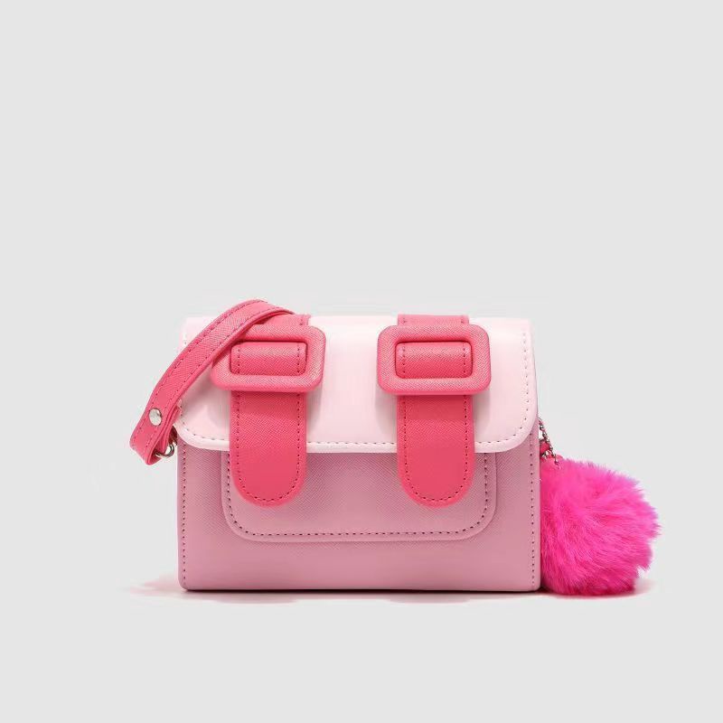 Túi Đeo Chéo Hình Vuông Nhỏ Nhắn Màu Tương Phản Thời Trang Mùa Hè 2023 Dành Cho Nữ