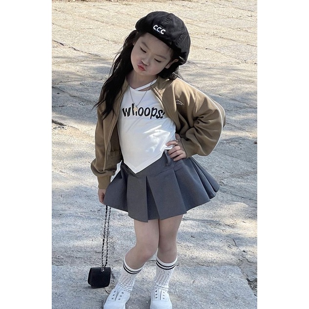 Chân Váy Chữ A Xếp Ly Lưng Cao Màu Trơn Phong Cách Hàn Quốc Thời Trang Xuân Hè Hàng Mới 2023 Dành Cho Bạn Nữ