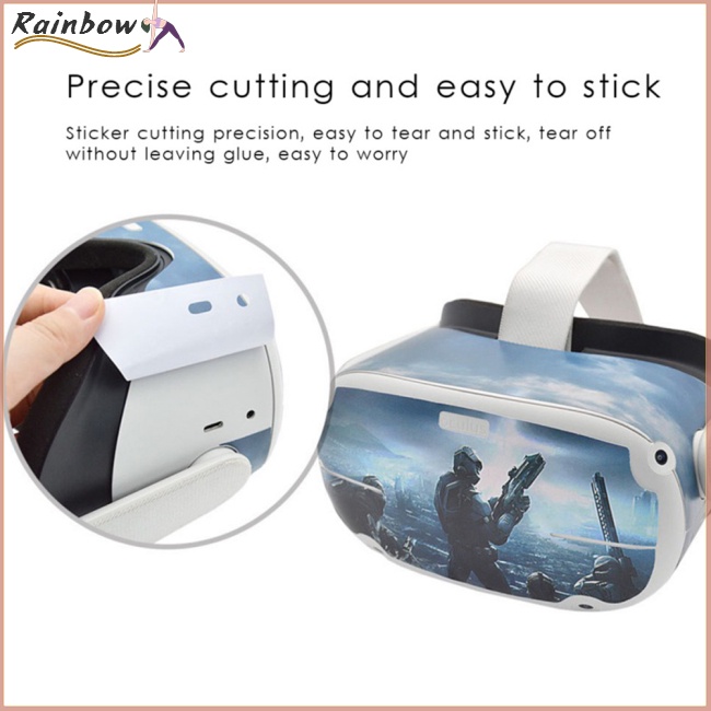 Miếng Dán Pvc Bảo Vệ Chống Bụi Và Dấu Vân Tay Cho Kính Thực Tế Ảo Oculus Quest 2