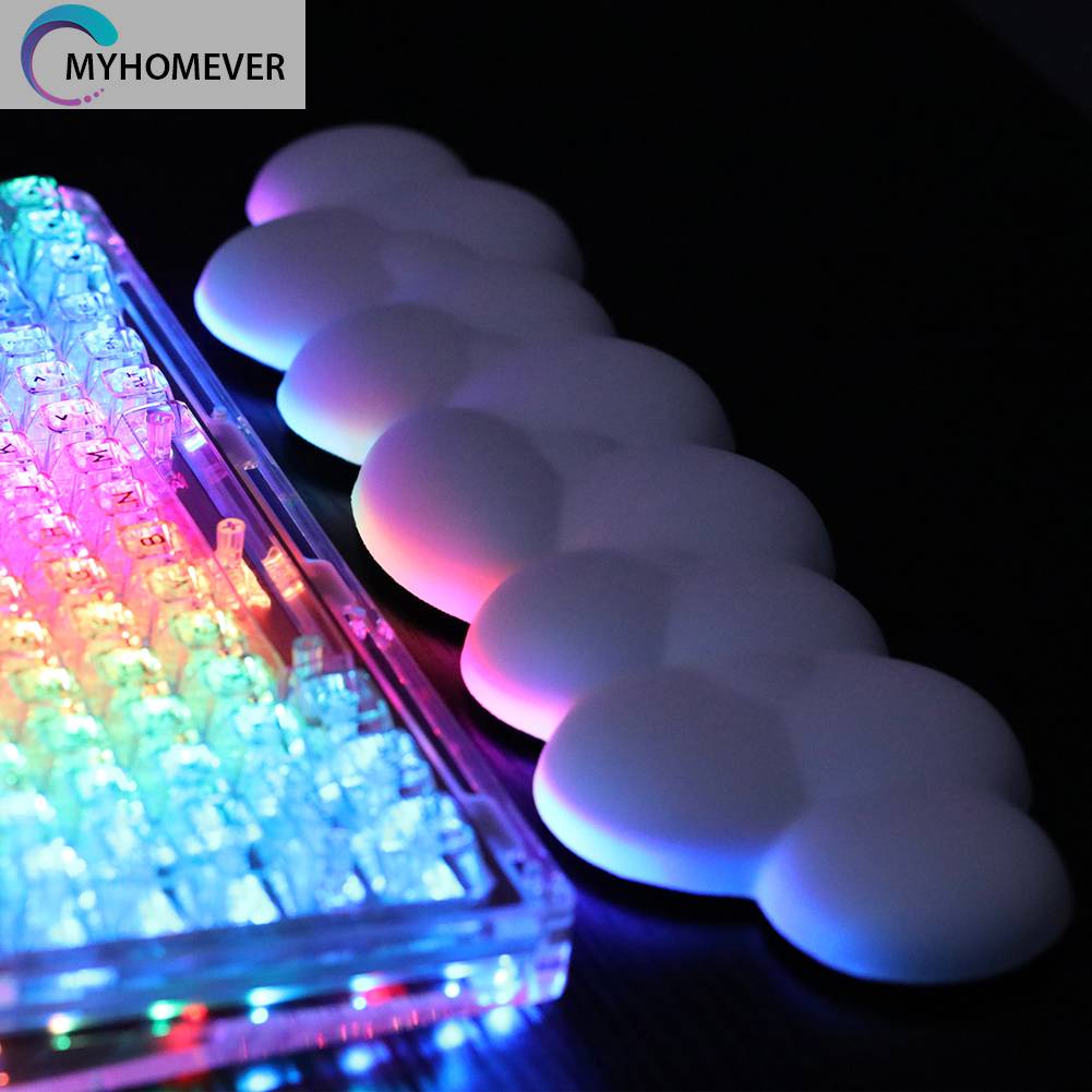 Miếng Đệm Cổ Tay Bấm Bàn Phím Chơi Game Bằng Cotton Chống Trượt Hình Đám Mây Cho