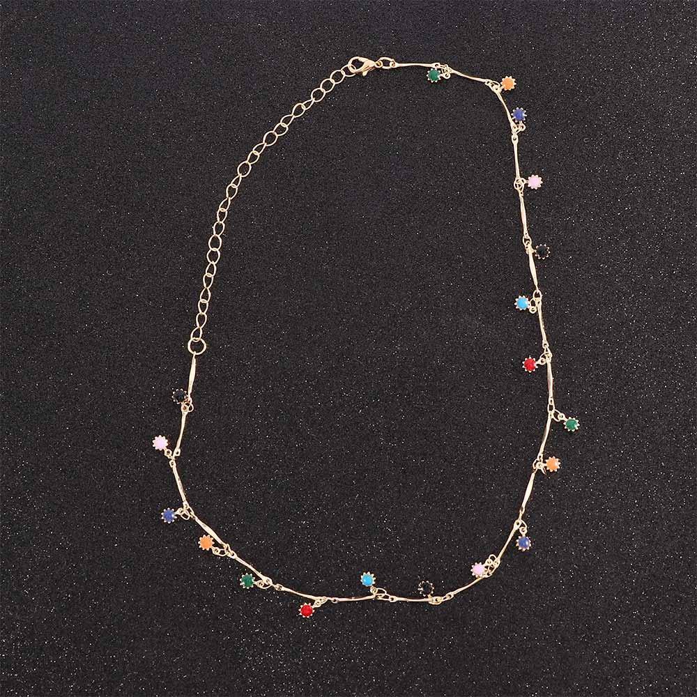 Vòng Cổ Tua Rua Hạt Phong Cách Boho Thời Trang Cho Nữ