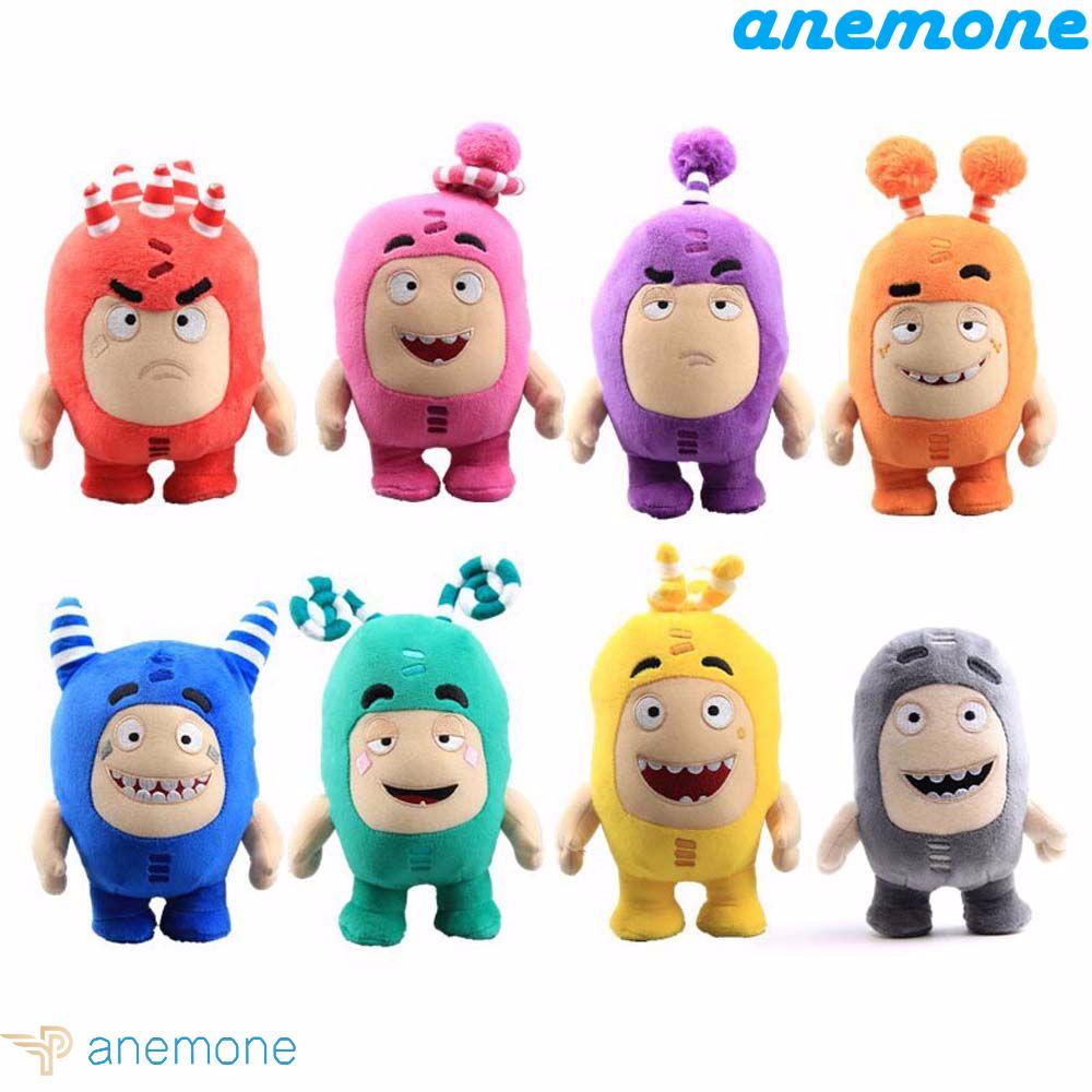 ANEMONE Búp Bê Nhồi Bông Mềm Mại Hình Cầu Chì Anime Oddbods