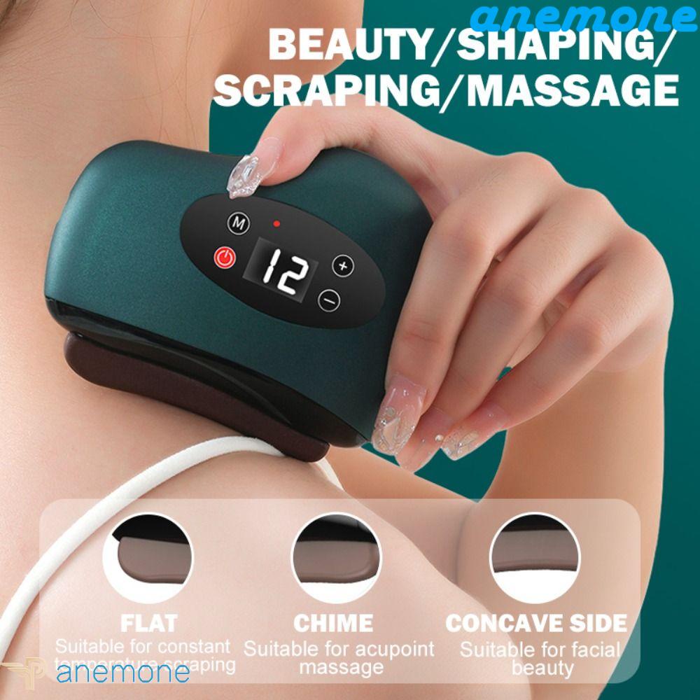 ANEMONE Máy Mát Xa Guasha Nâng Cơ Mặt Và Cơ Thể Giúp Da Săn Chắc Chống Nếp Nhăn