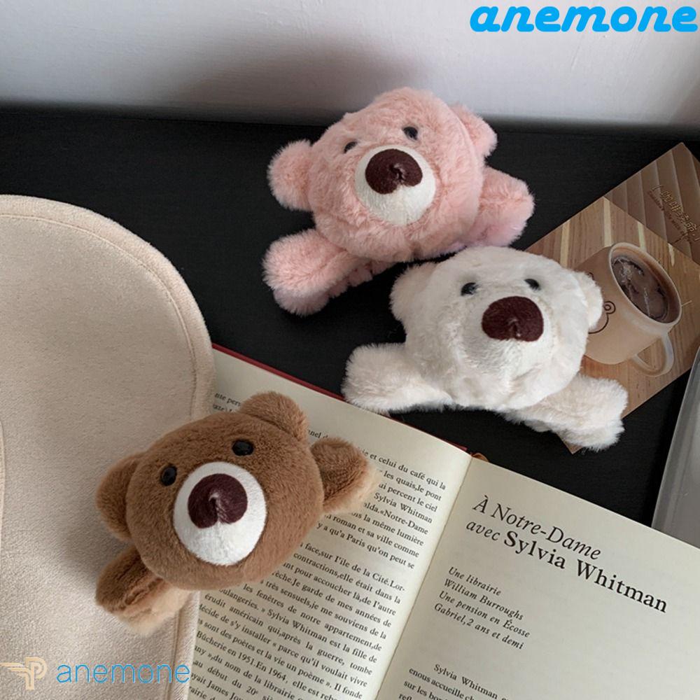 ANEMONE Kẹp Tóc Hình Cá Mập Hoạt Hình Nhồi Bông Sáng Tạo Cho Nữ