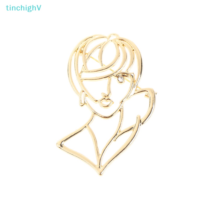 [TinchighV] Ghim Cài Áo Hình Cô Gái Xinh Đẹp Dễ Thương Đơn Giản Dành Cho Văn Phòng [Mới]