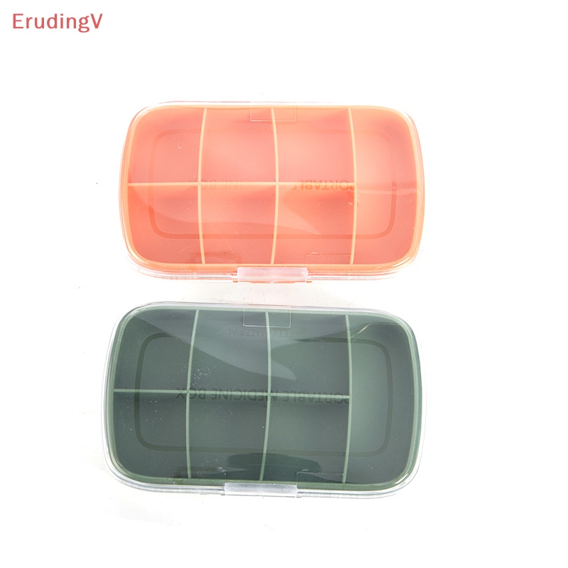 [ErudingV] Hộp Đựng Thuốc Mini Phân Phối Mang Theo Được Sức Chứa Lớn [Mới]