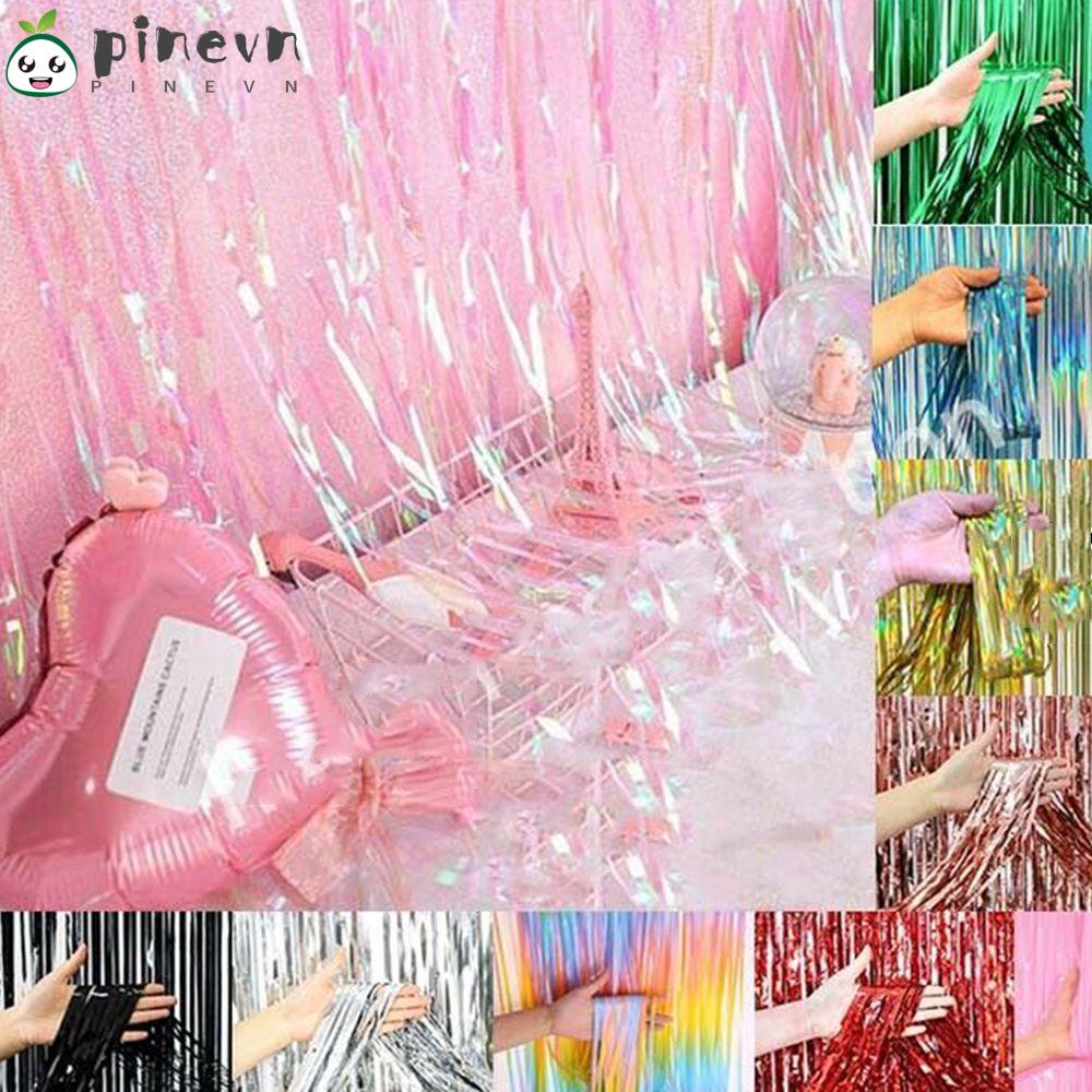 PINEVN Rèm Che Mưa Màu Laser Kích Thước 1 * 2m