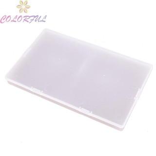 【COLORFUL】Plastic Storage Box Storage Box Transparent Container Organizer Jewelry