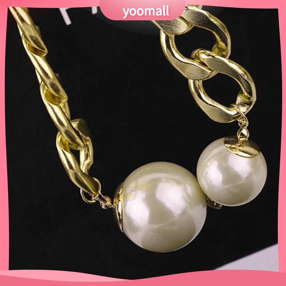 Vòng Cổ Choker Đính Ngọc Trai Nhân Tạo Thời Trang Dành Cho Nữ
